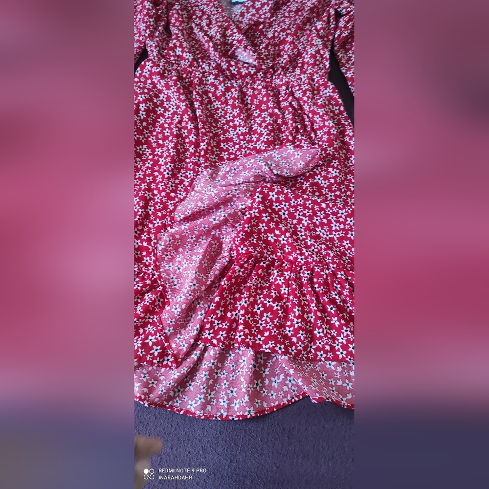 Wrap Ruffle Dress - Picture 3 of 5